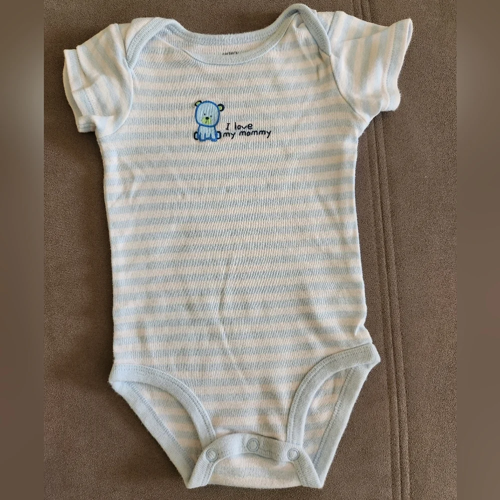 Carter's Baby 3-Pack Short-Sleeve Bodysuits - 6 Months